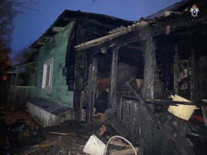 Организована доследственная проверка по факту смерти трех человек в результате пожара